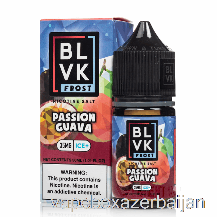E-Juice Vape Passion Guava - BLVK Frost Salts - 30mL 50mg